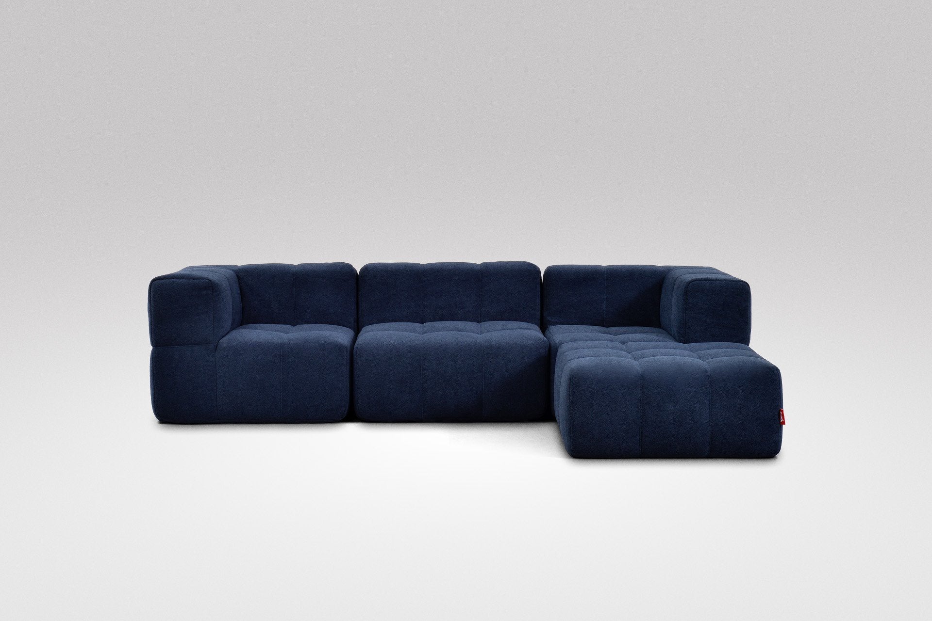 4 Teiliges Modulares Sofa – Blau