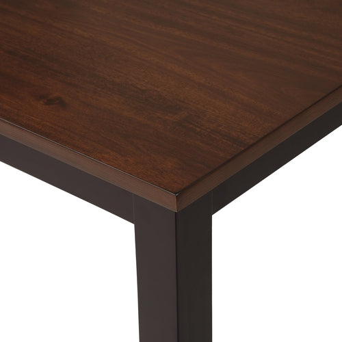 5-Piece Dining Table Set Home Kitchen Table and Chairs Wood Dining Set