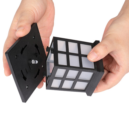 6pcs White LED Solar Lantern Light Garden Landscape Lighting